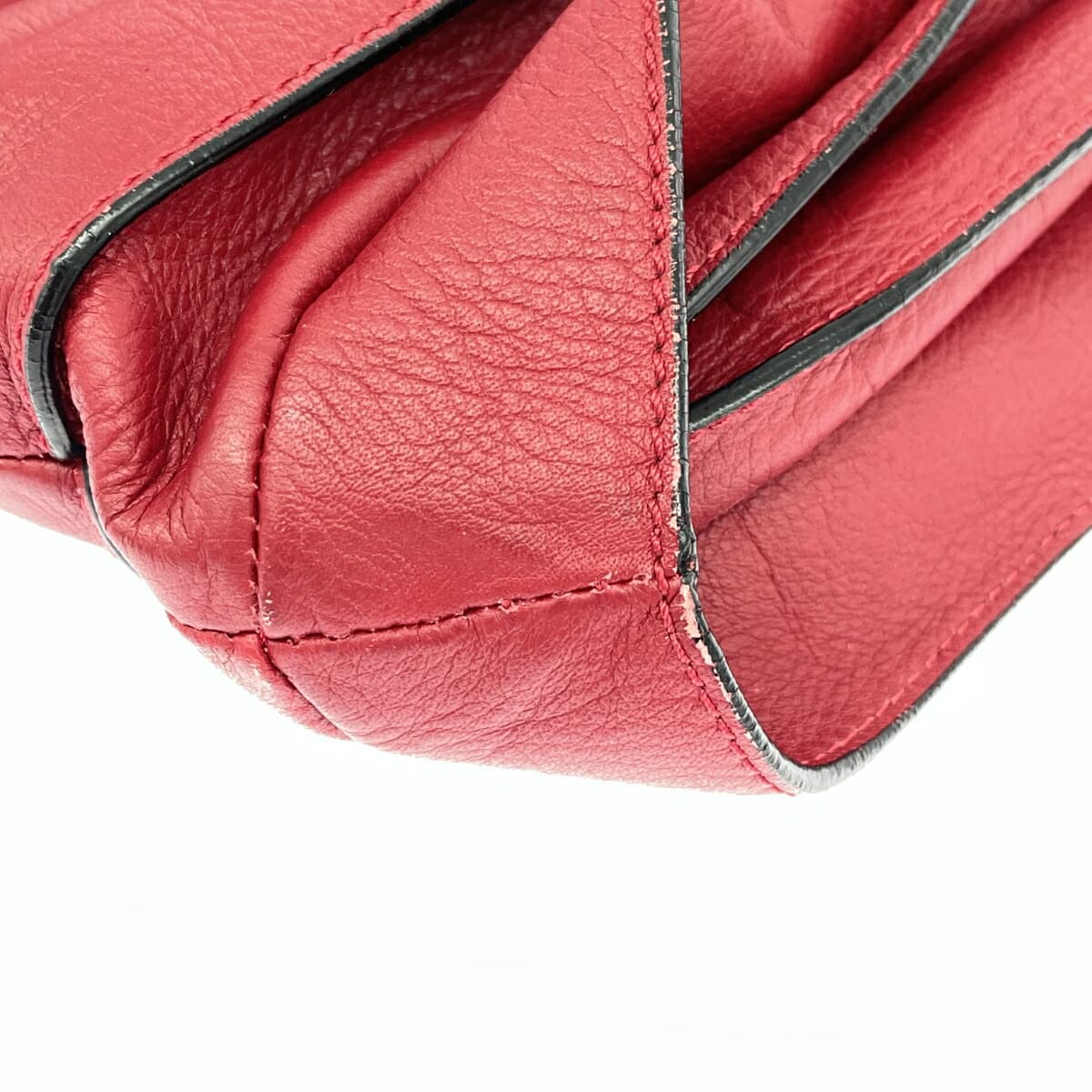 LUPO Tote Bag Leather Red Women's 6