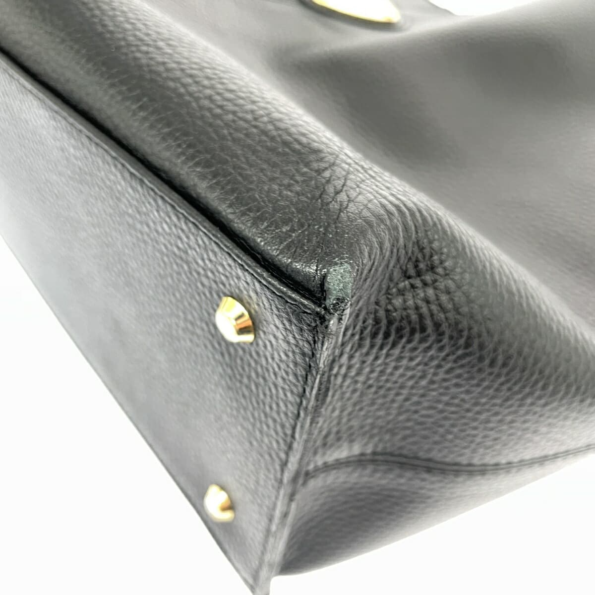 ATAO Atao Tote Bag / Funkvi Leather Black Ladies 8