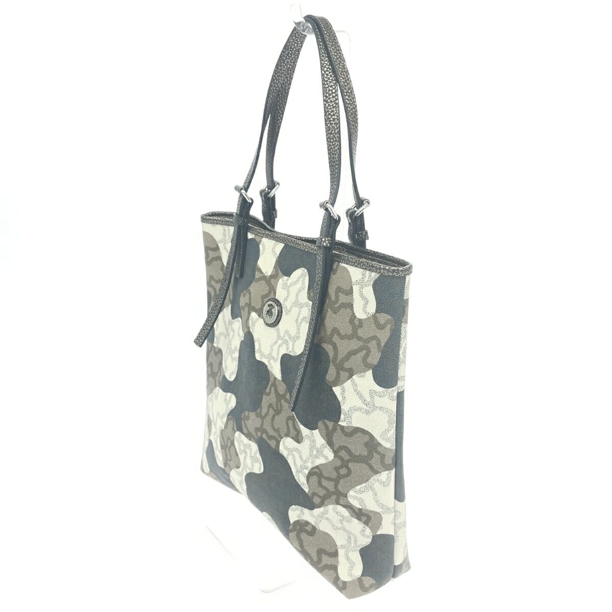 TOUS Tote Bag Good Condition PVC×Leather Multicolor Women's 3