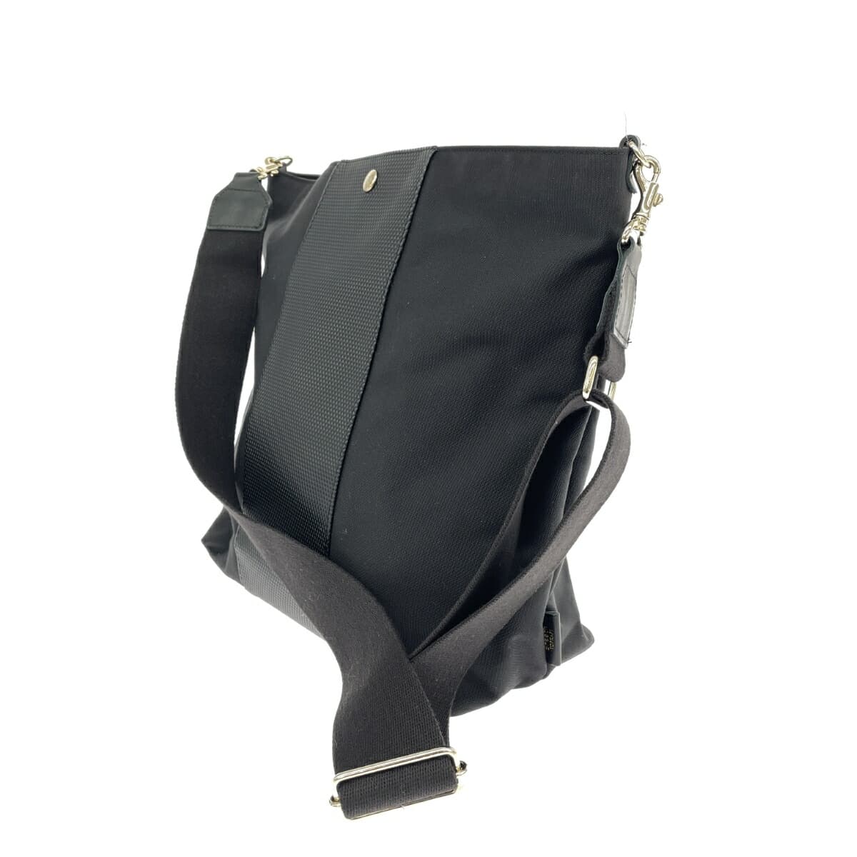 TOPKAPI Topkapi Breast Pocket / Shoulder Bag Good Condition Nylon Black Ladies 3