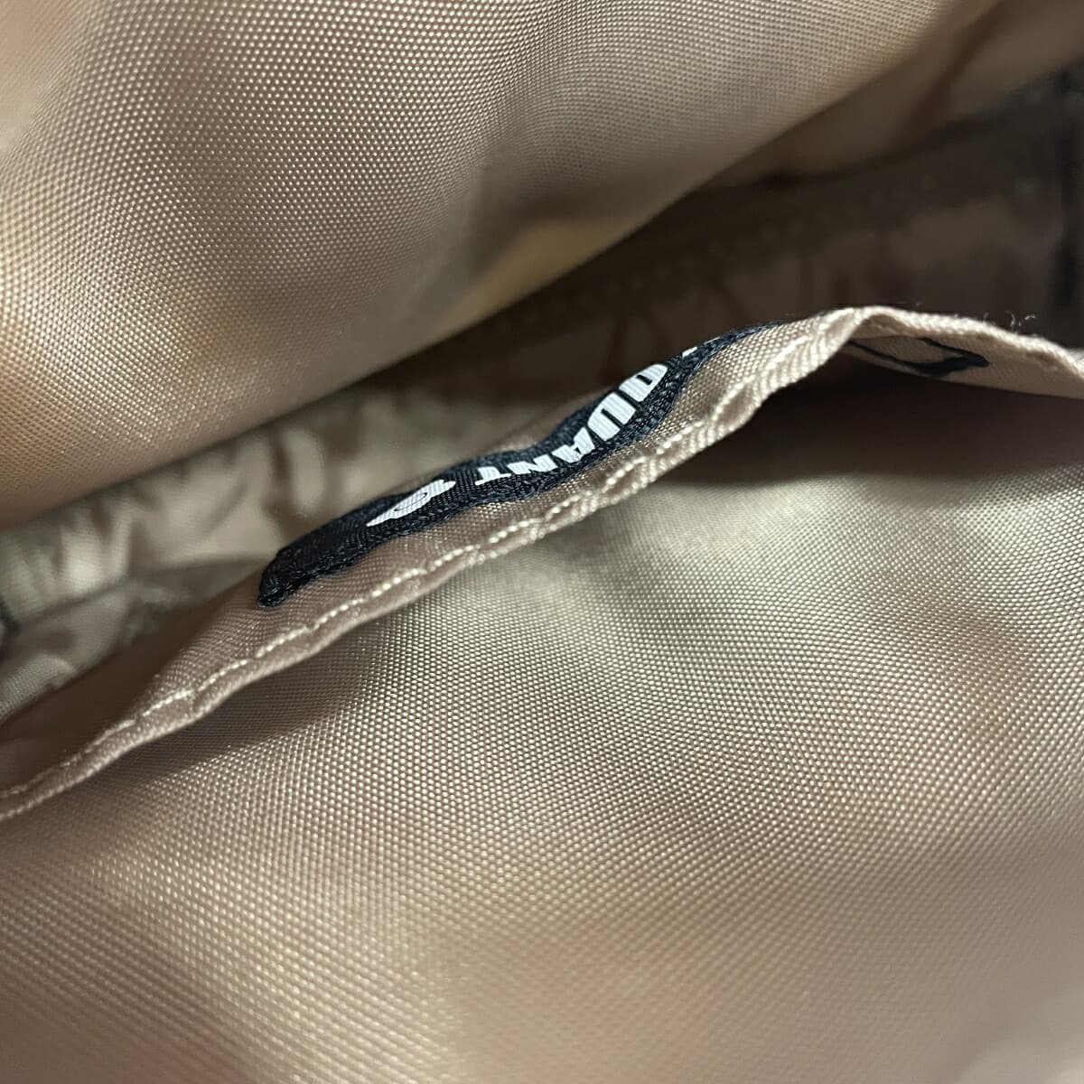 MARY QUANT Shoulder Bag PVC Beige Women's 6