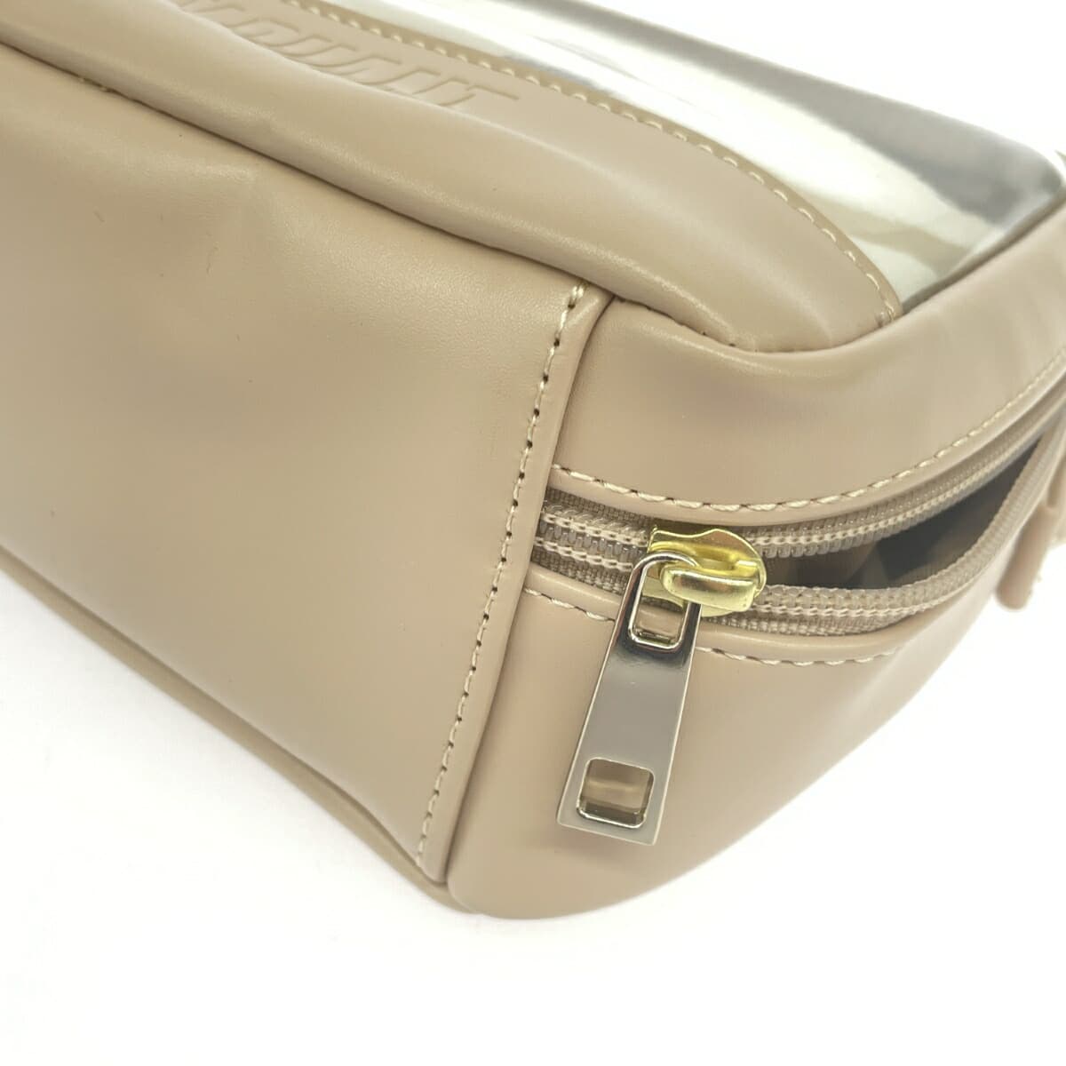 MARY QUANT Shoulder Bag PVC Beige Women's 7