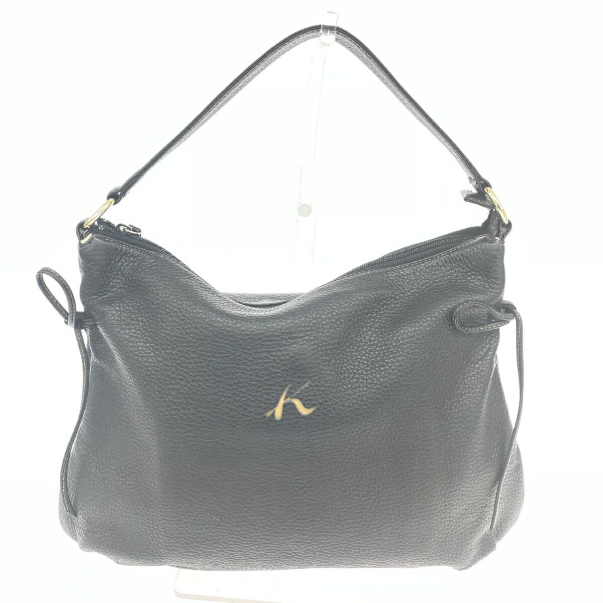 Kitamura One Shoulder Bag Good Condition Black Ladies