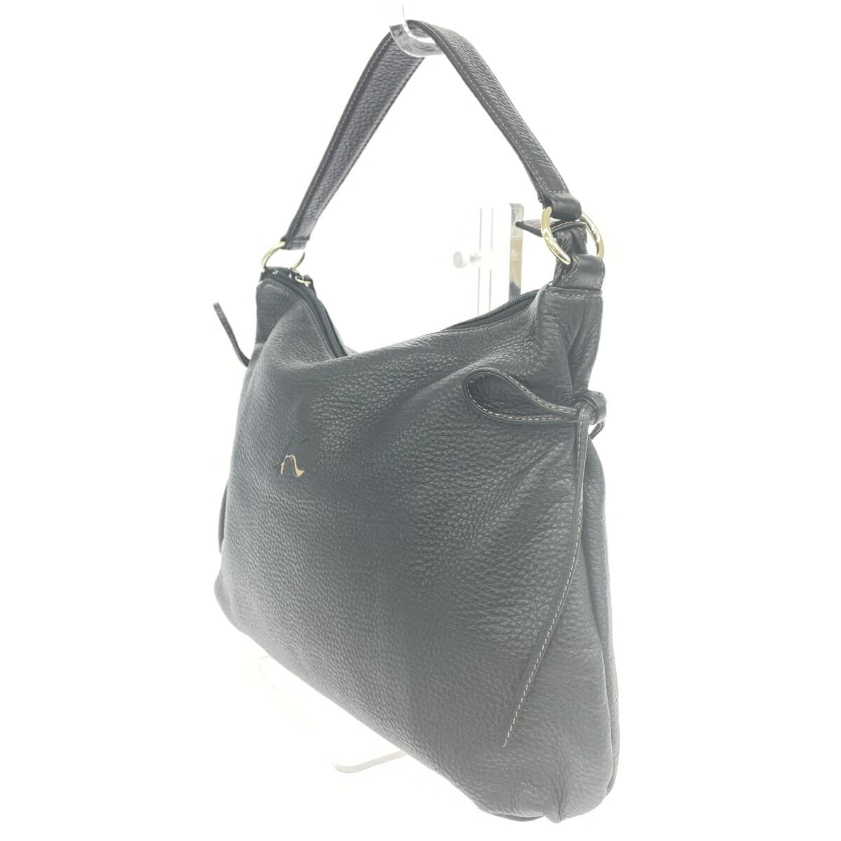 Kitamura One Shoulder Bag Good Condition Black Ladies 3