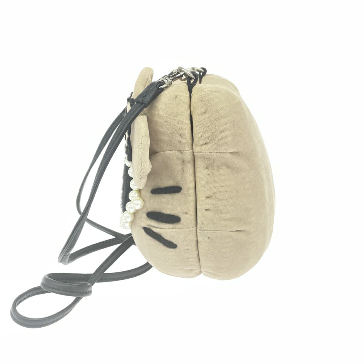 a-jolie Shoulder Bag / Hello Kitty / Stitch Gray Beige Women's 2