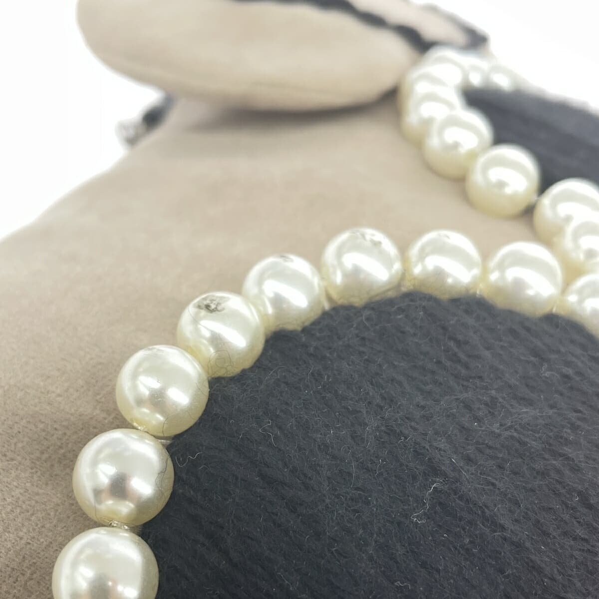 a-jolie Shoulder Bag / Hello Kitty / Stitch Gray Beige Women's 8