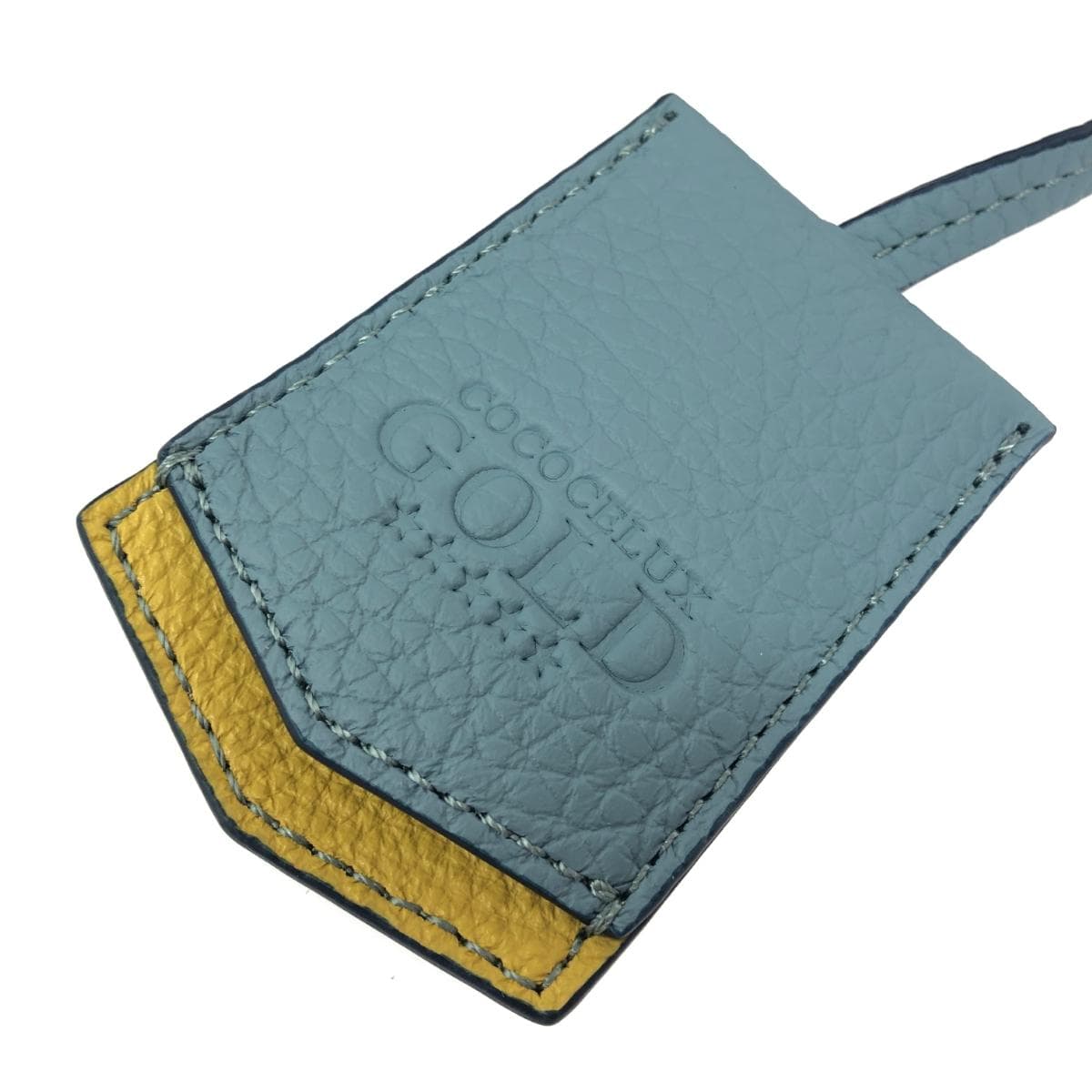 cococelux gold Coco Celux Gold Coco Celux Gold / 2WAY bag like new Leather 205DA0365 Blue Women's 7