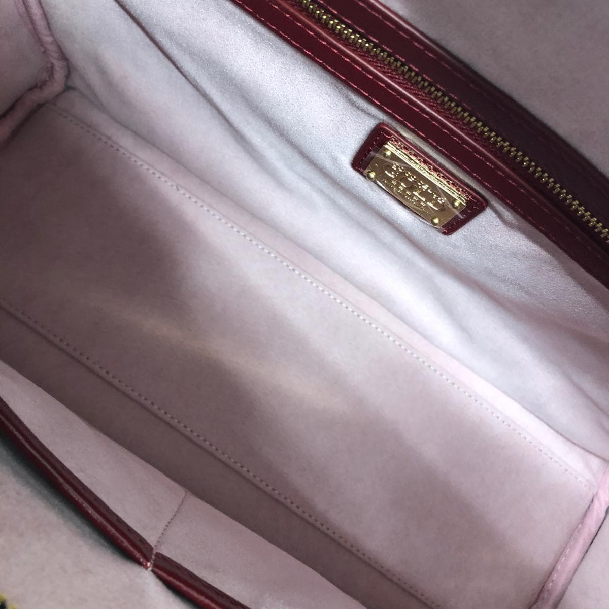 cococelux gold Cocoseriyukusu Gold 2WAY bag like new leather 501AB0341 black ladies 5