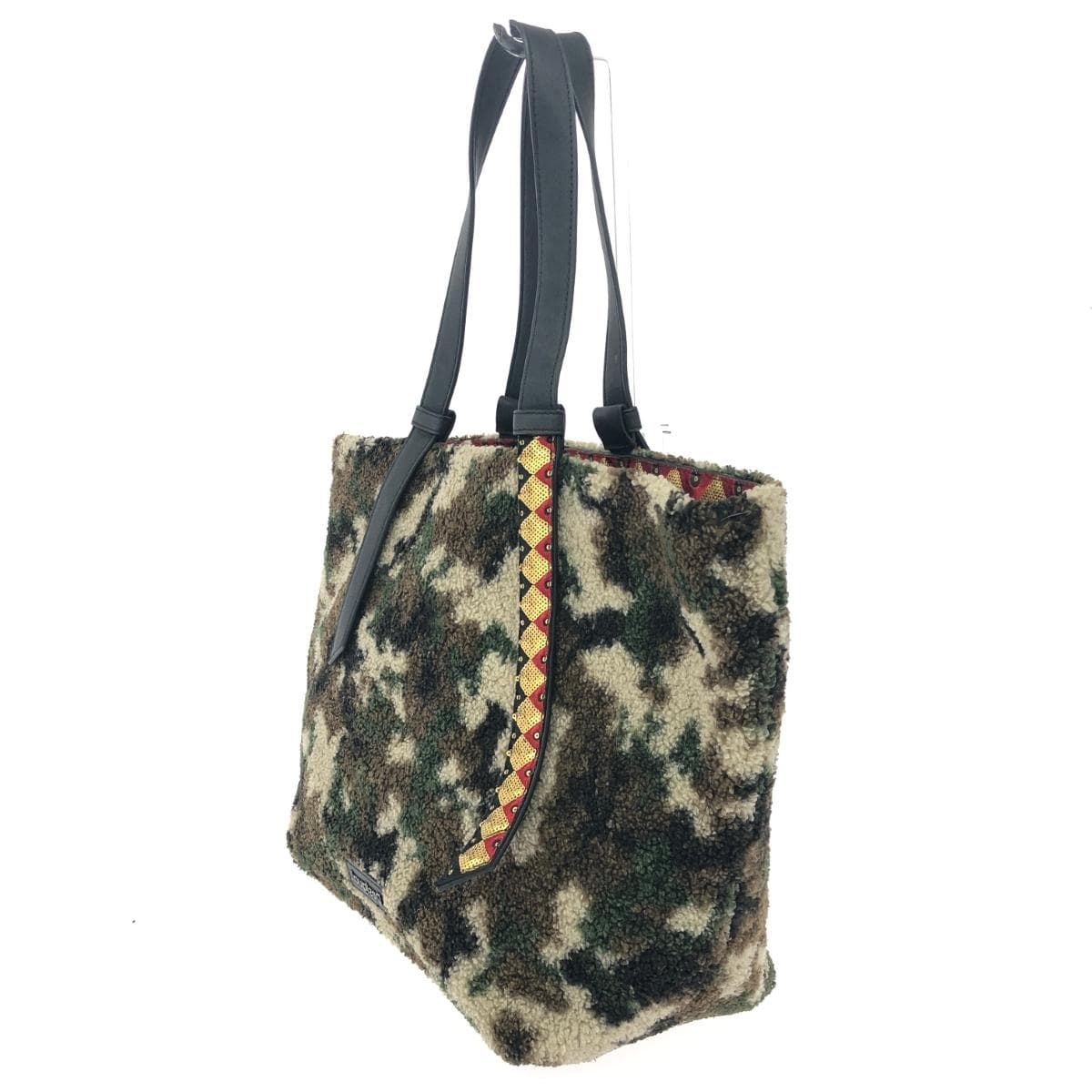 Desigual Boa Tote Bag Camouflage Brown Unisex 3