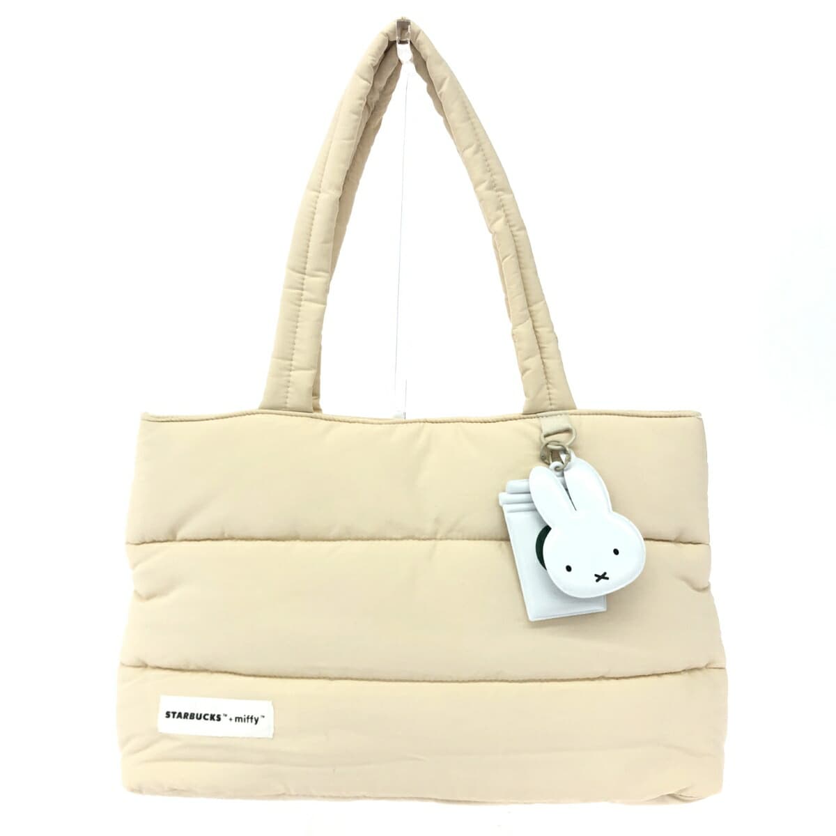 Starbucks×Miffy Starbucks×Miffy/ Tote Bag Quilted/Nylon Beige