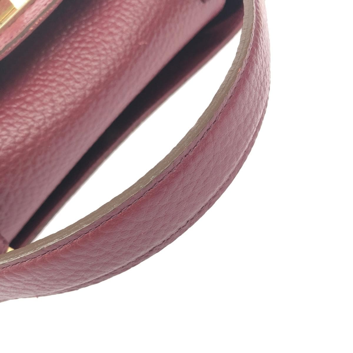 ATAO 2WAY Bag / Little Lab Leather Bordeaux Ladies 6