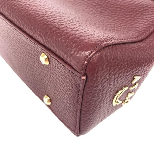 ATAO 2WAY Bag / Little Lab Leather Bordeaux Ladies 7