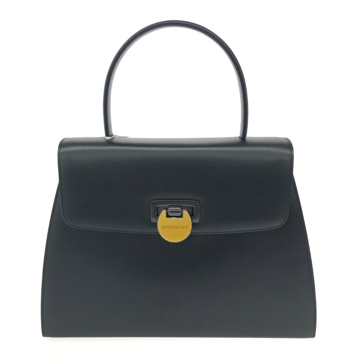 GIVENCHY 2WAY Bag Excellent Condition Formal Bologna Black Ladies 2