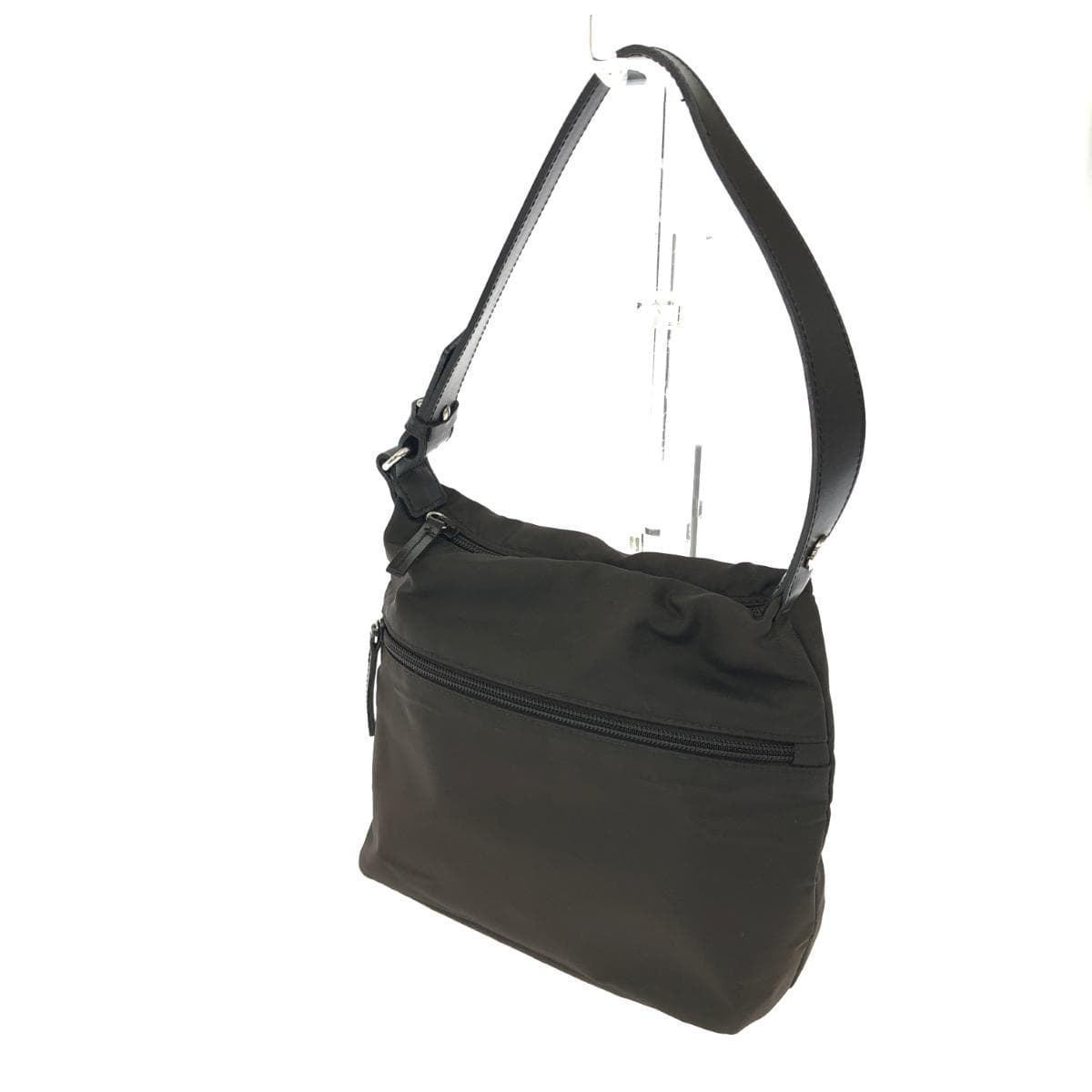 FURLA One Shoulder Bag Nylon Khaki Women's 3