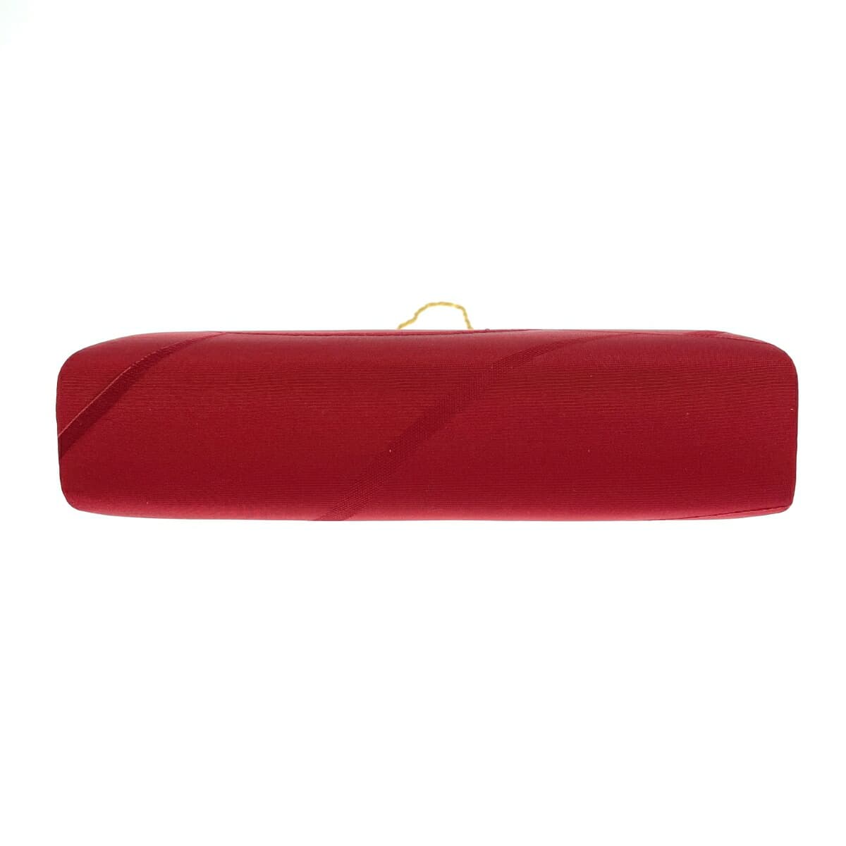 No-brand clasp chain clutch bag, traditional Japanese attire, satin, red, for ladies 5