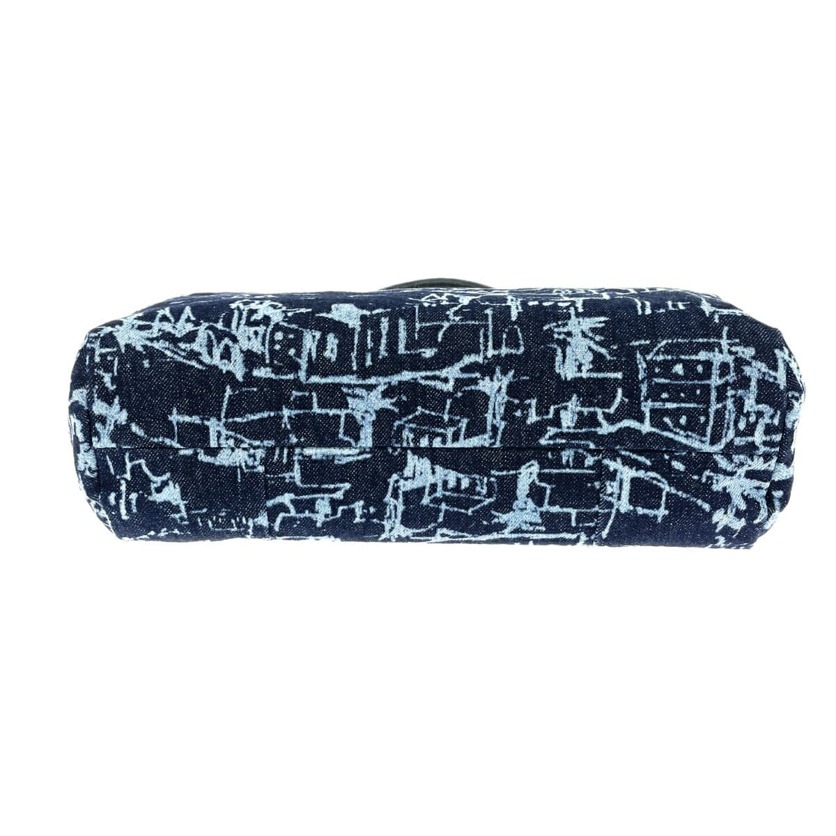 IBIZA Ibiza Tote Bag Excellent Condition Gobelin Weave Navy Ladies 5