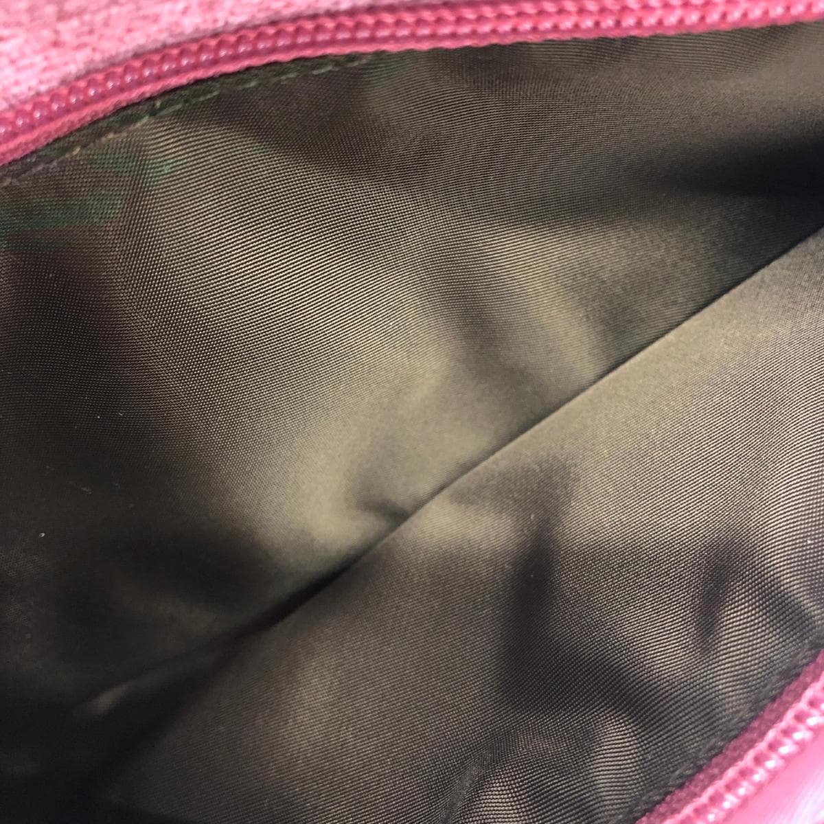 Lake Alster handbag, like new, floral pattern / chenille weave, pink, for ladies 5