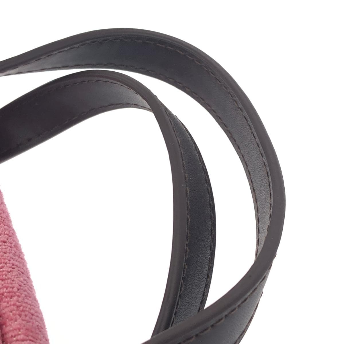 Lake Alster handbag, like new, floral pattern / chenille weave, pink, for ladies 6