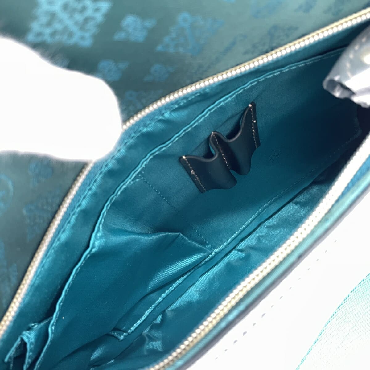 CHRISTIAN OLIVIER 2WAY Tote Bag Like New Monogram Nylon Green Ladies 8