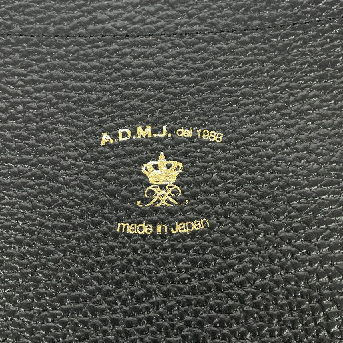 A.D.M.J (Accessoires De Mademoiselle) Accessoires De Mademoiselle Jap One Shoulder Bag Like New Leather Black 7