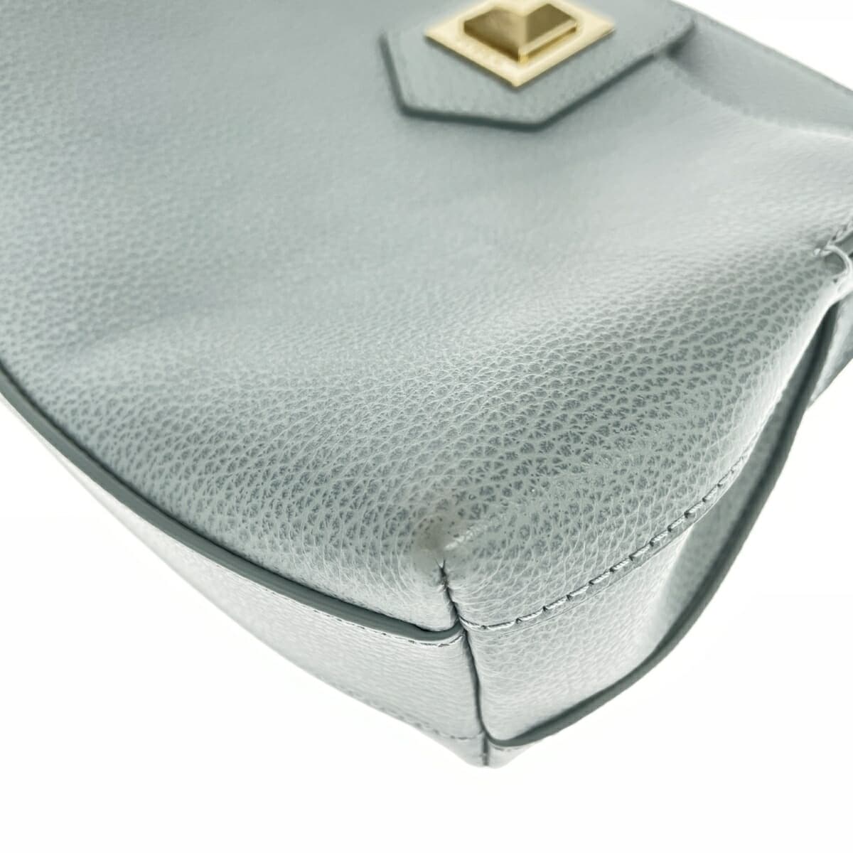 FURLA Anamini Crossbody Leather Light Blue Blue Women's 8