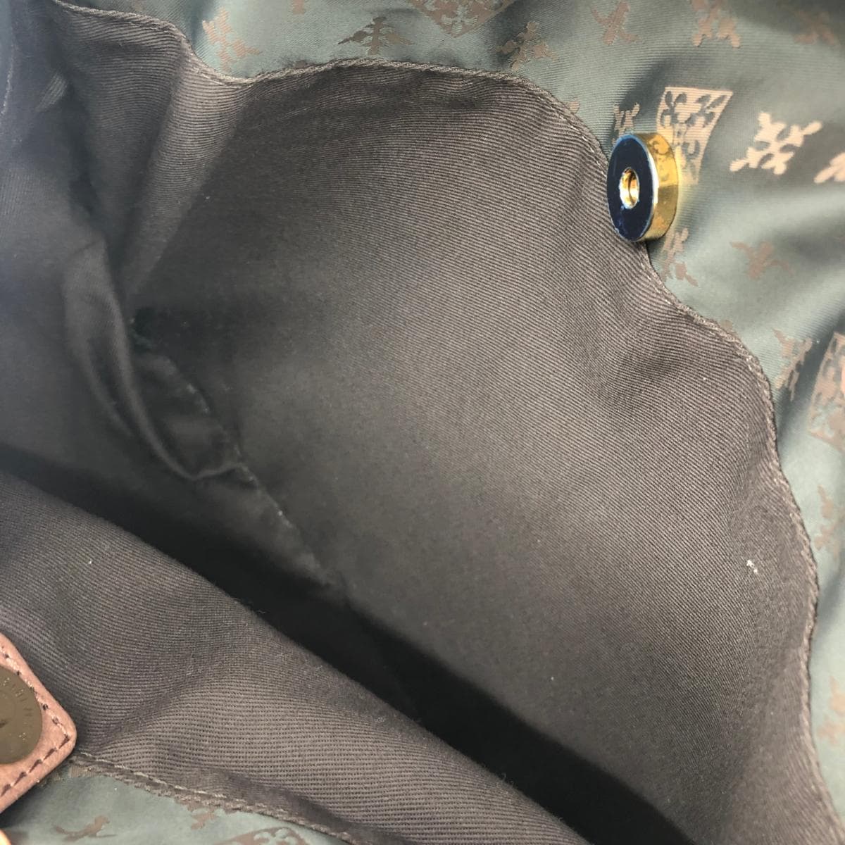 russet RUSSET 2WAY bag Monogram/Nylon/Gray 5