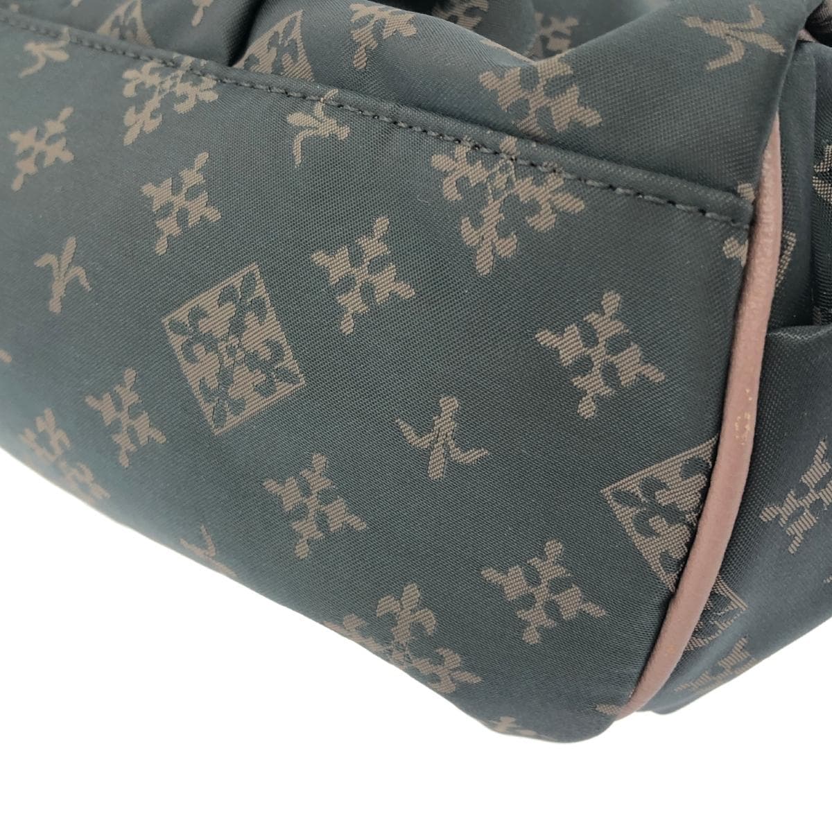 russet RUSSET 2WAY bag Monogram/Nylon/Gray 6