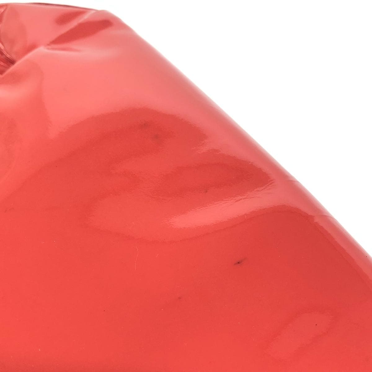 Ginza Kanematsu 2WAY Handbag Enamel Orange Ladies 7