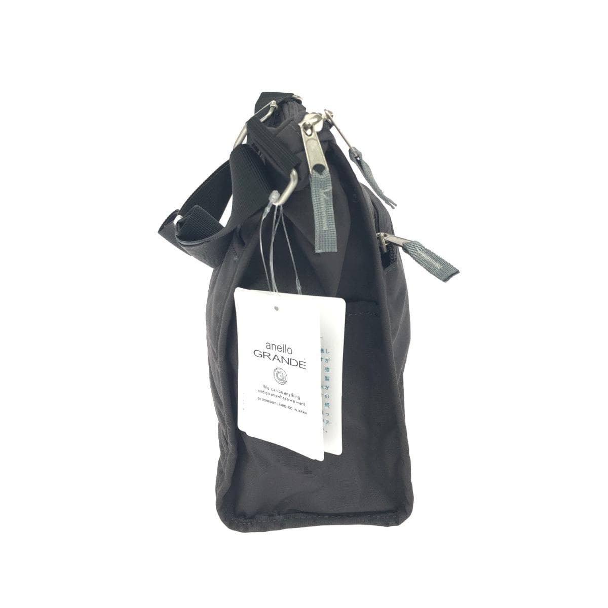 anello Anello Grande Shoulder Bag Unused Item Nylon Gray Women's 2