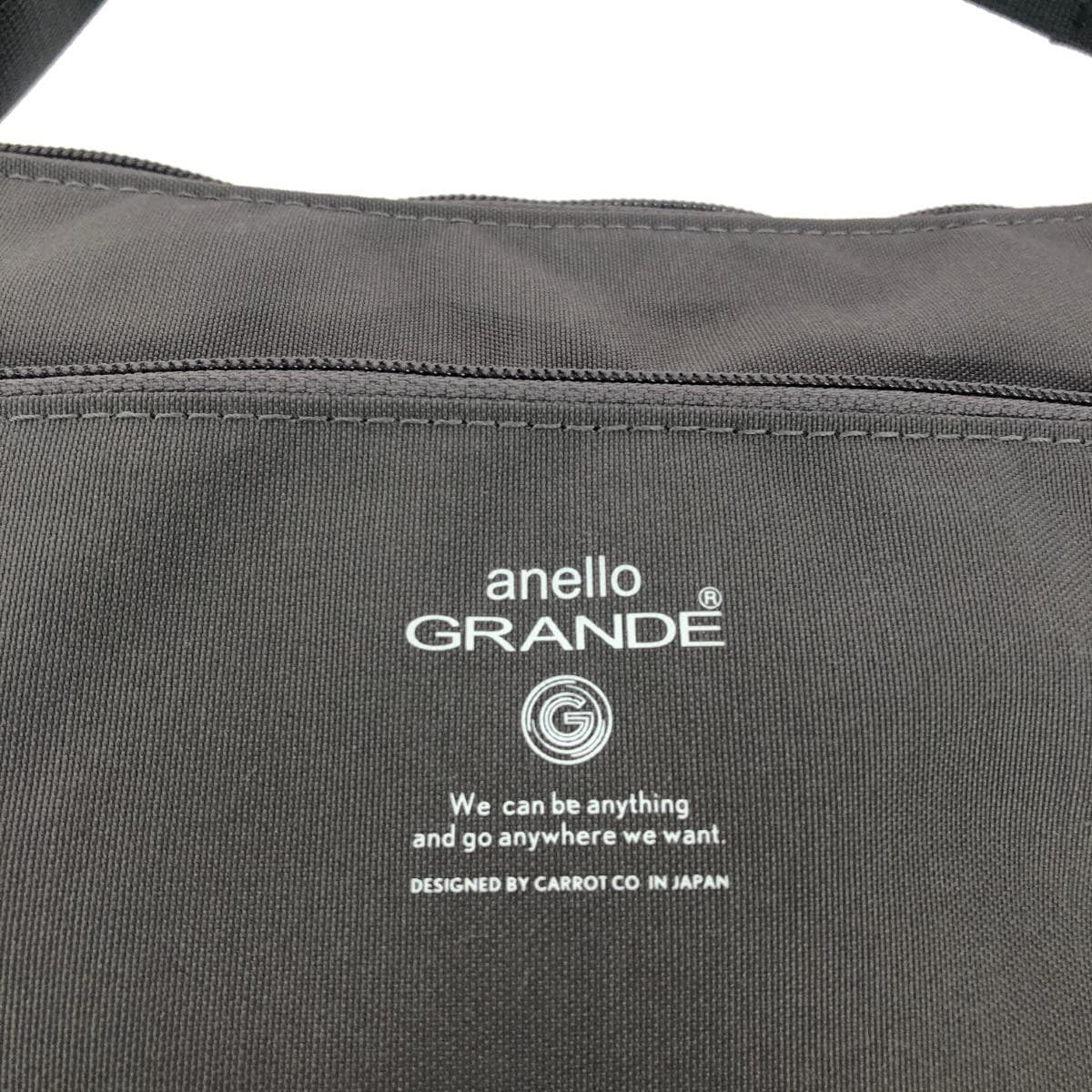 anello Anello Grande Shoulder Bag Unused Item Nylon Gray Women's 5