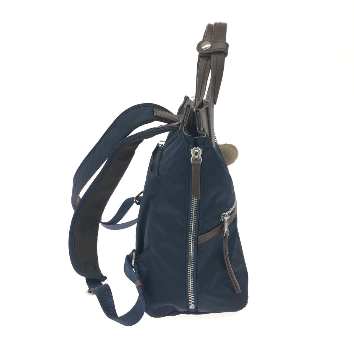 Kanana Project 2WAY Backpack Classic Bag Excellent Condition Nylon PJ-14 17314 Navy Ladies 2
