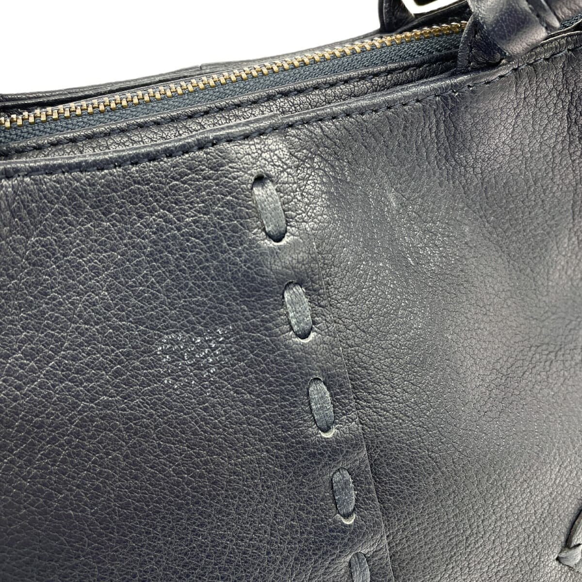 IBIZA Ibiza 2WAY Tote Bag Leather Navy for Women 8