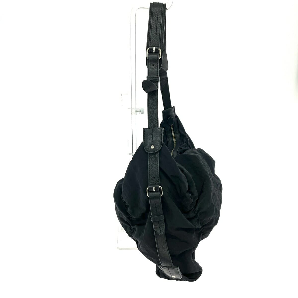 vanessabruno Vanessa Bruno One-Shoulder Bag Frill Nylon Black Ladies 2