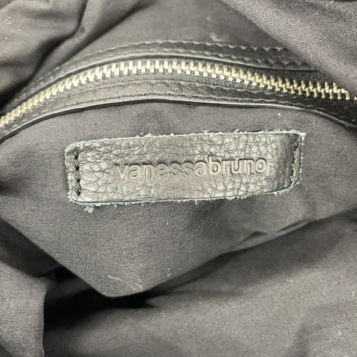 vanessabruno Vanessa Bruno One-Shoulder Bag Frill Nylon Black Ladies 7