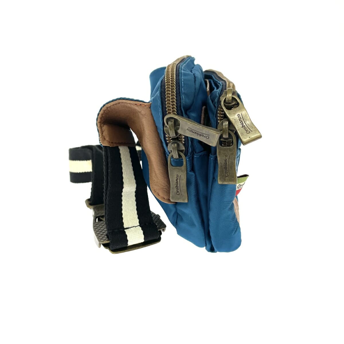 Orobianco body bag nylon blue men's 2