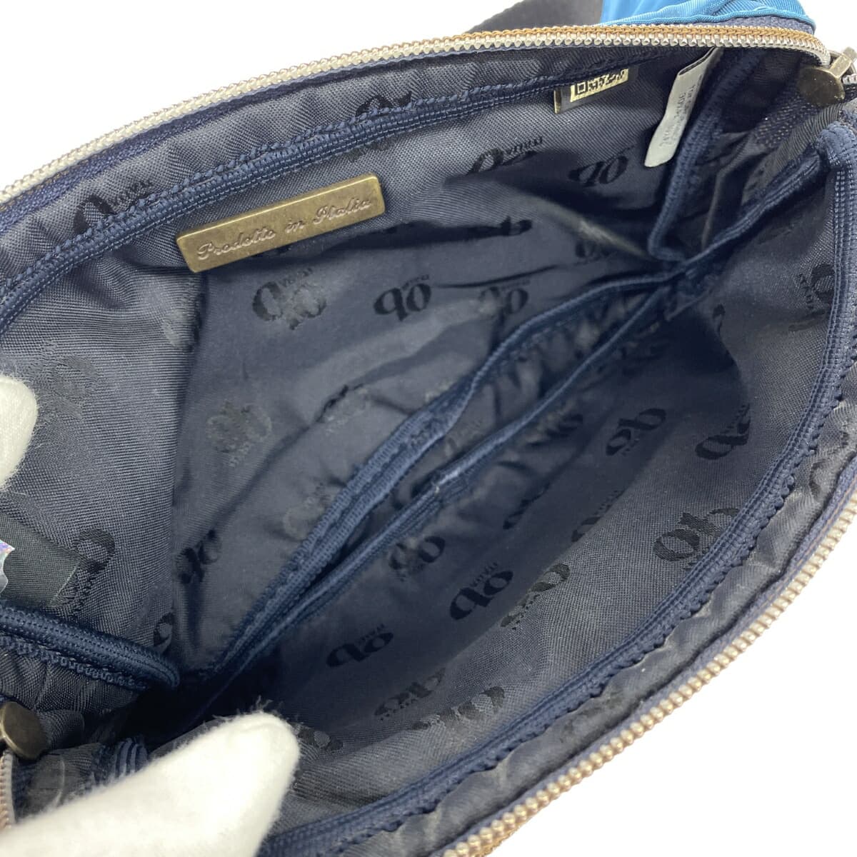 Orobianco body bag nylon blue men's 4