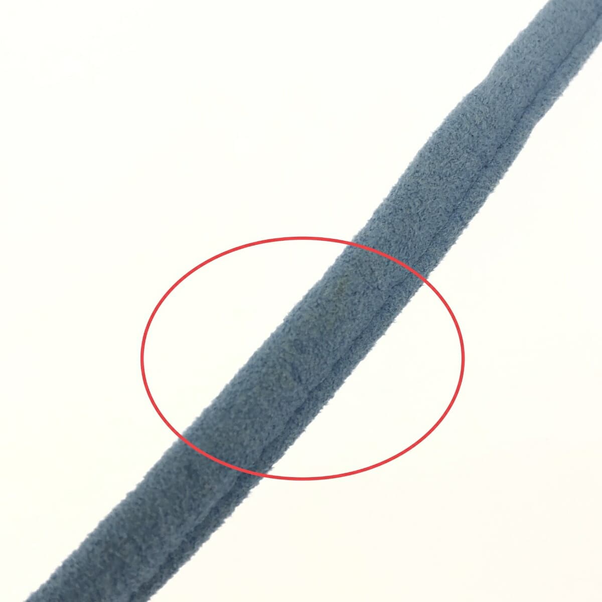 FEILER Shoulder Bag/Pochette in Excellent Condition Heidi/Chenille Weave Blue for Ladies 6