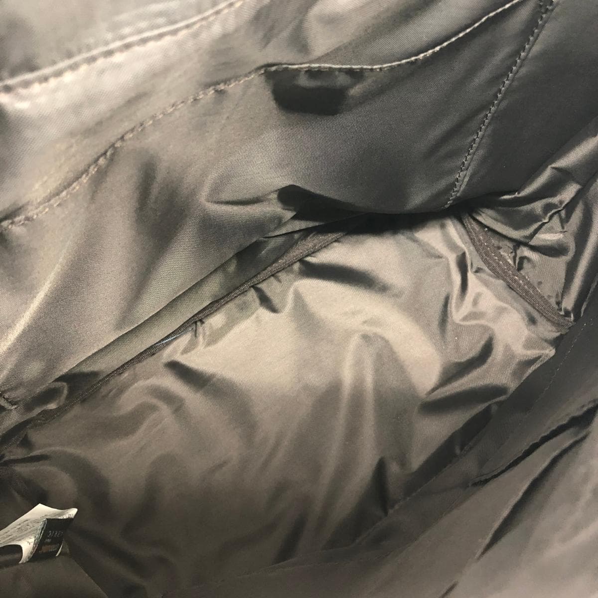 HARVEST LABEL Harvest Label / Tote Bag Like New Beard / Leather Navy Men's 4