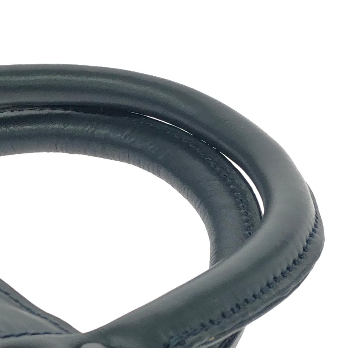 HARVEST LABEL Harvest Label / Tote Bag Like New Beard / Leather Navy Men's 5