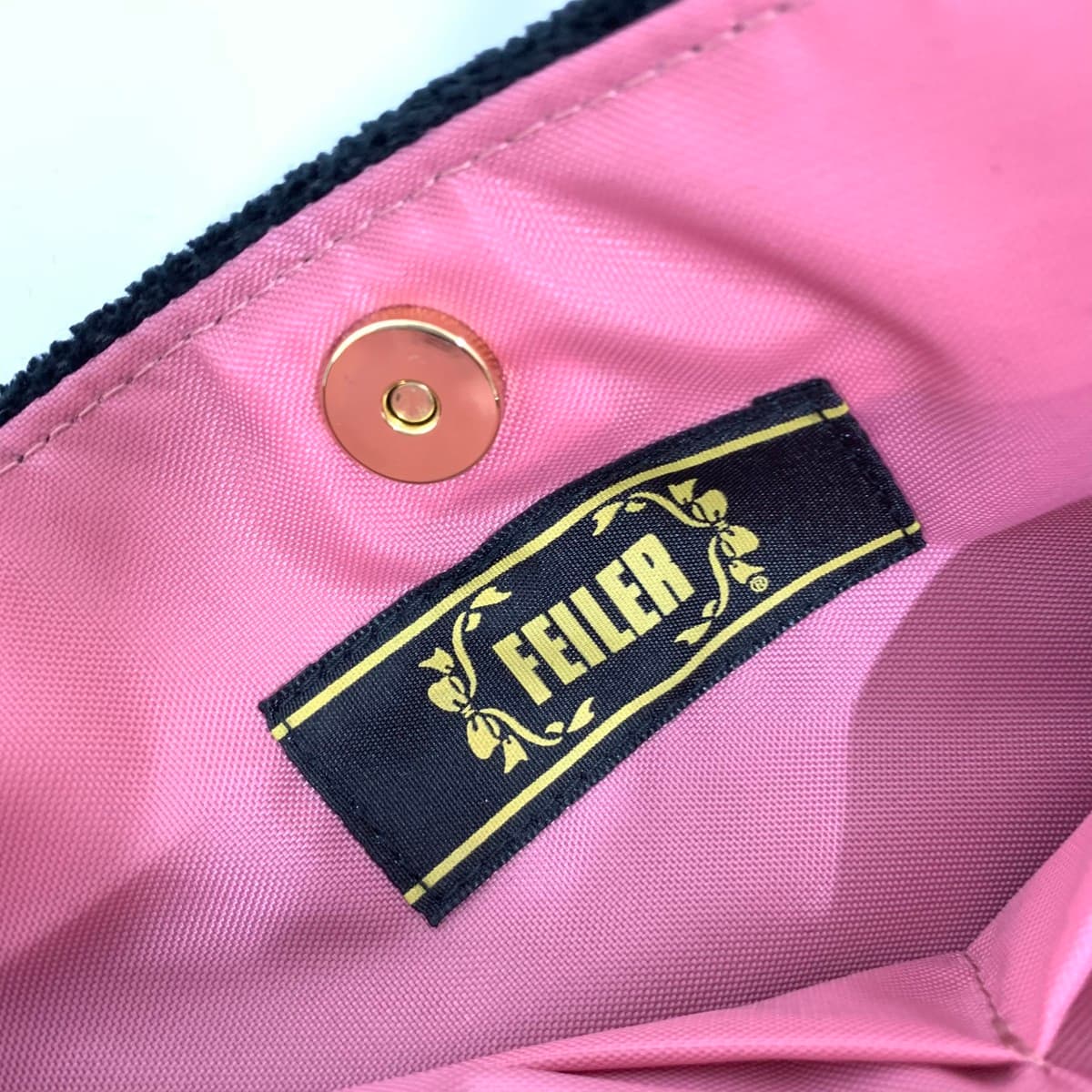 FEILER Handbag & Handkerchief/Gift Set Unused Item Black Ladies 5