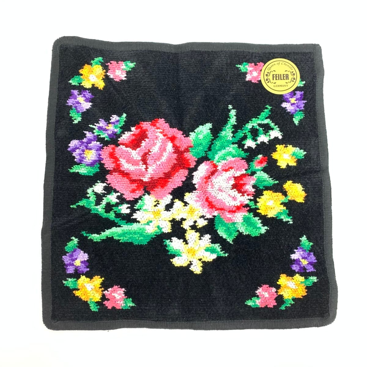 FEILER Handbag & Handkerchief/Gift Set Unused Item Black Ladies 8