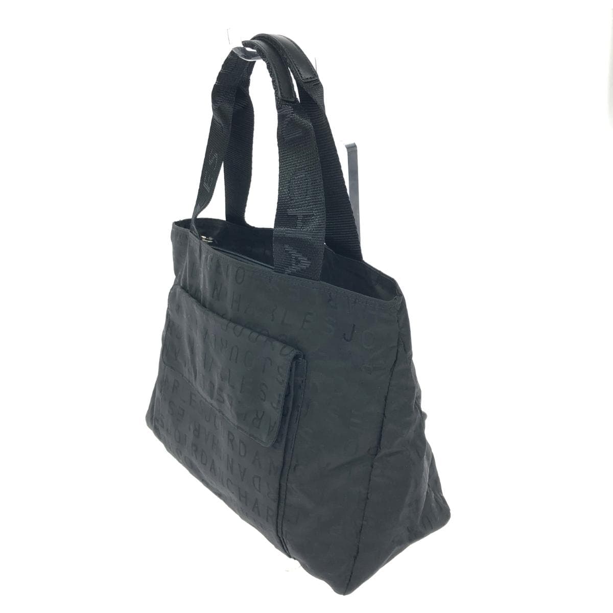 CHARLES JOURDAN Tote Bag Good Condition Mistral/Nylon Black Ladies 3