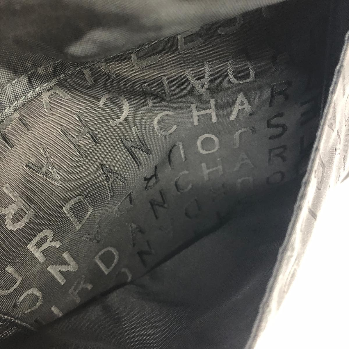 CHARLES JOURDAN Tote Bag Good Condition Mistral/Nylon Black Ladies 6