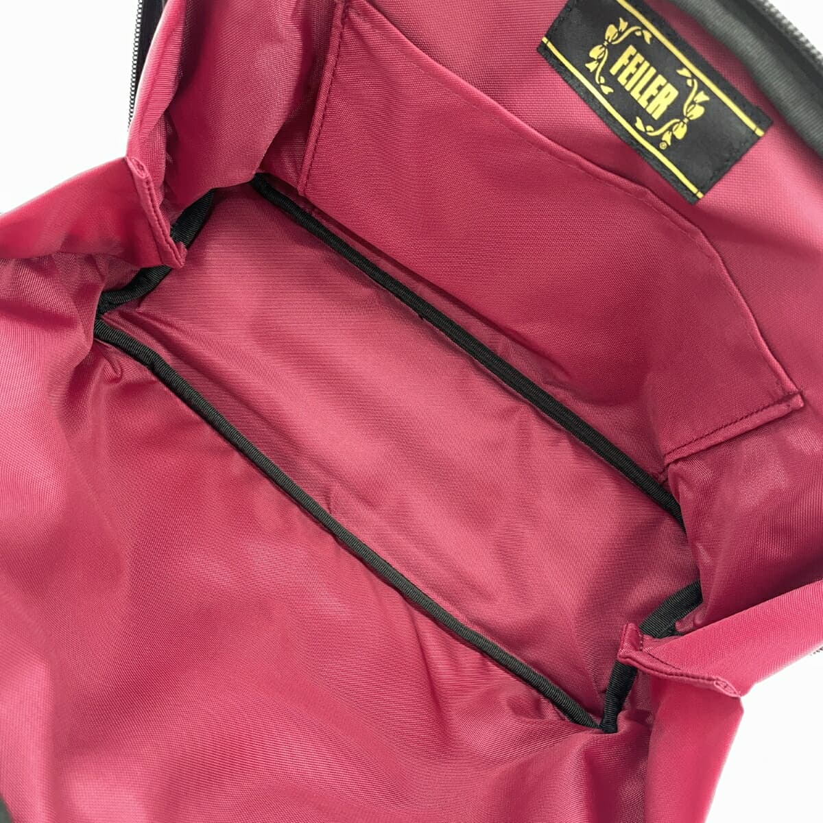 FEILER Handbag, unused item, Elisabeth/Chenille weave, black, ladies 4