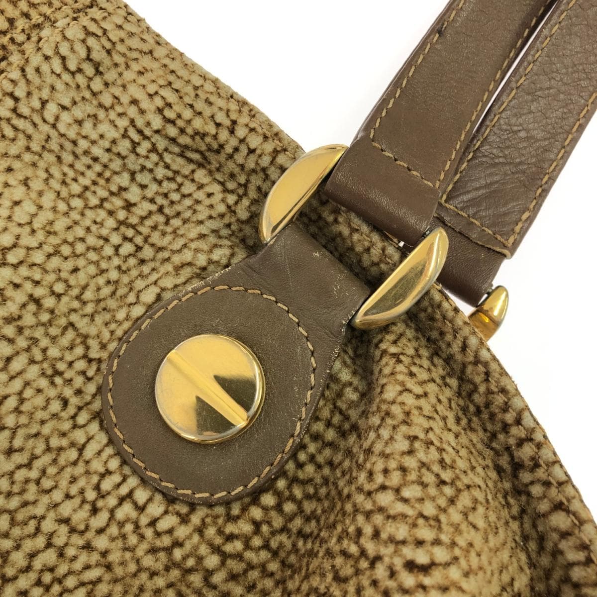 Borbonese Tote Bag / Quail Brown Unisex 8