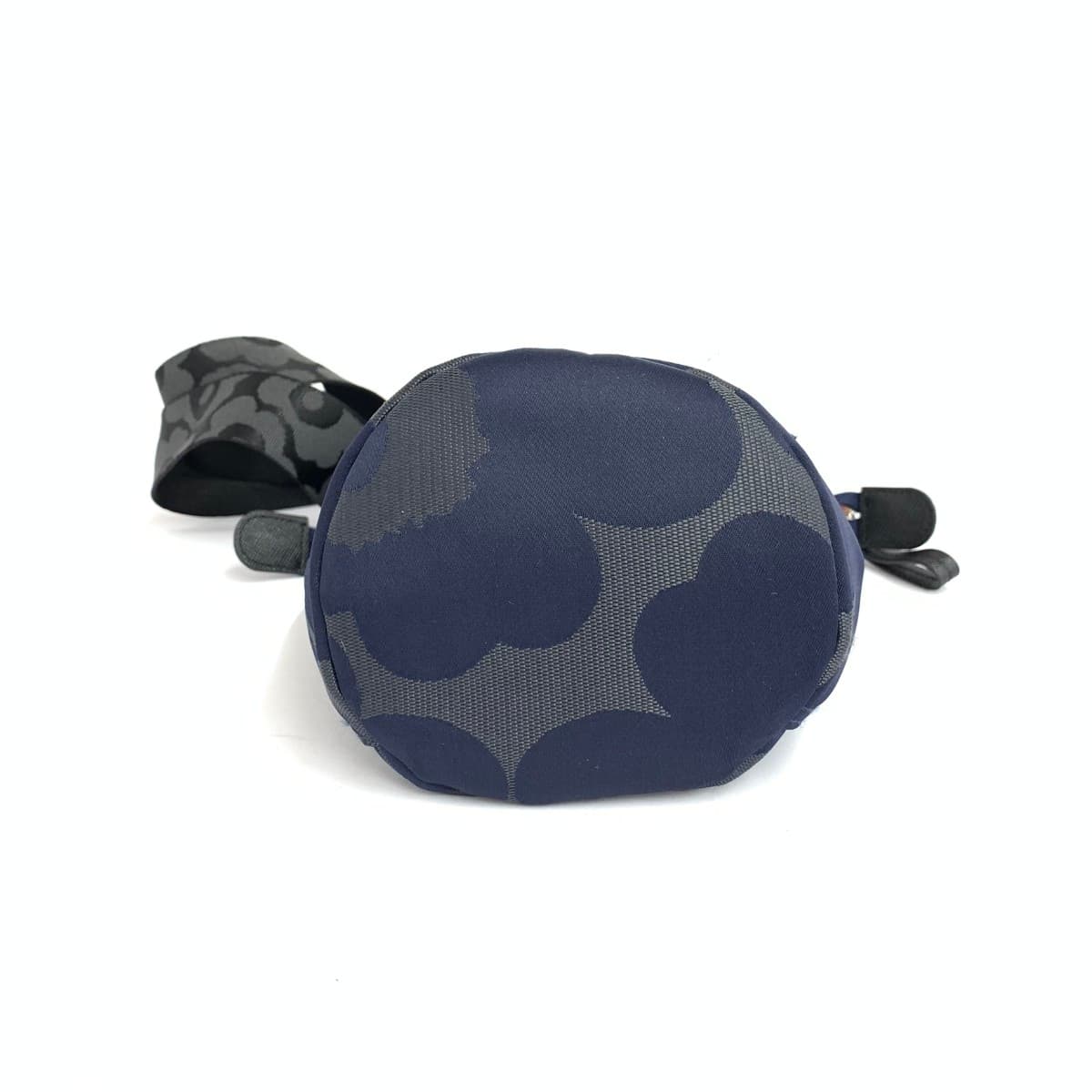 Marimekko Essential Bucket Unikko in excellent condition, nylon, dark blue 092699, navy, ladies 4