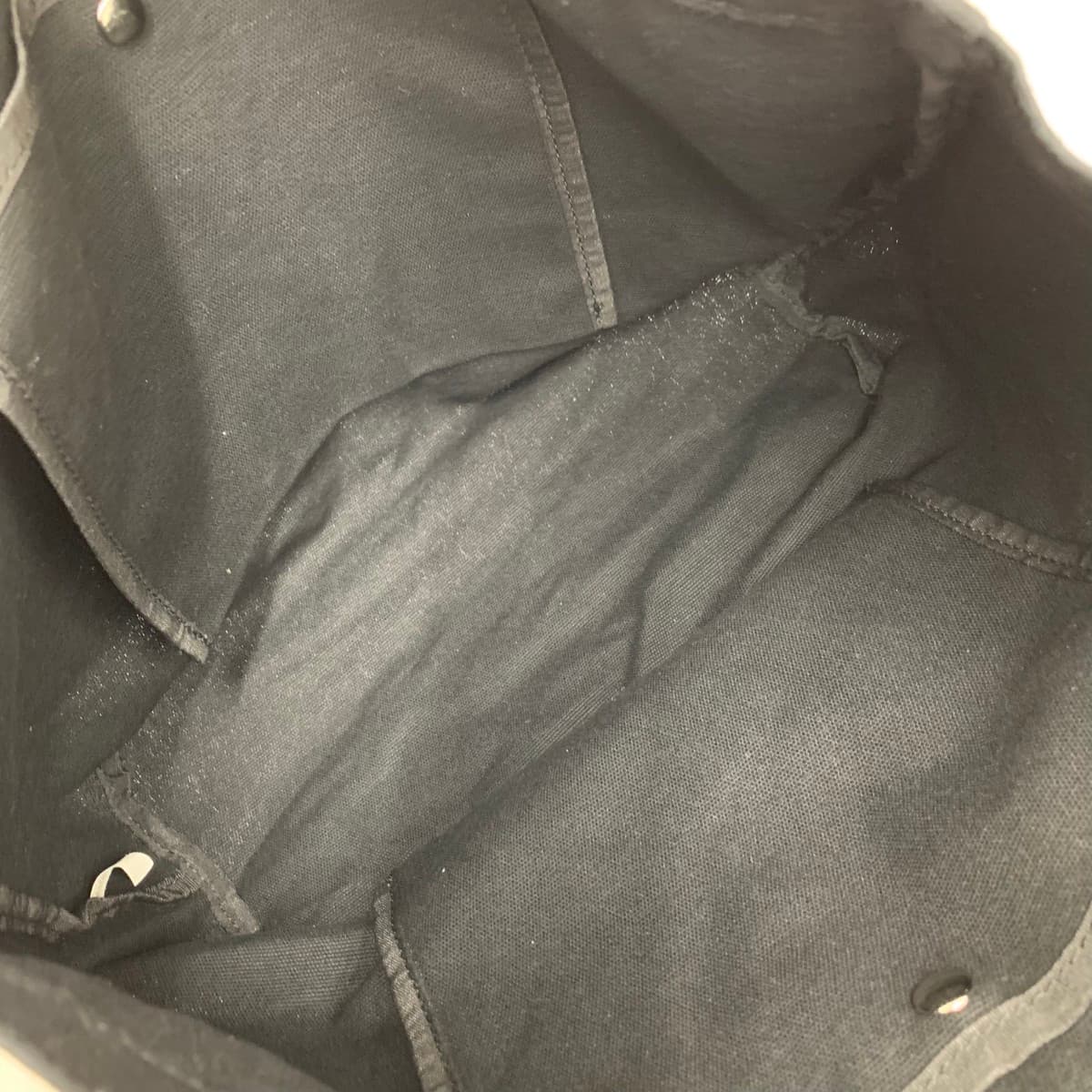 To be by agains b. To Be by Anies B. Tote Bag Good Condition Logo Embroidery Canvas Black Ladies 7