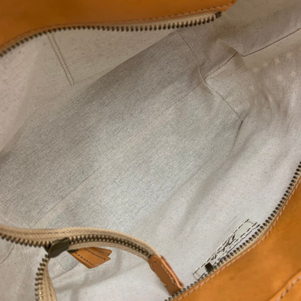 DAKOTA Dakota Tote Bag Good Condition Punching Leather Brown Women's 6