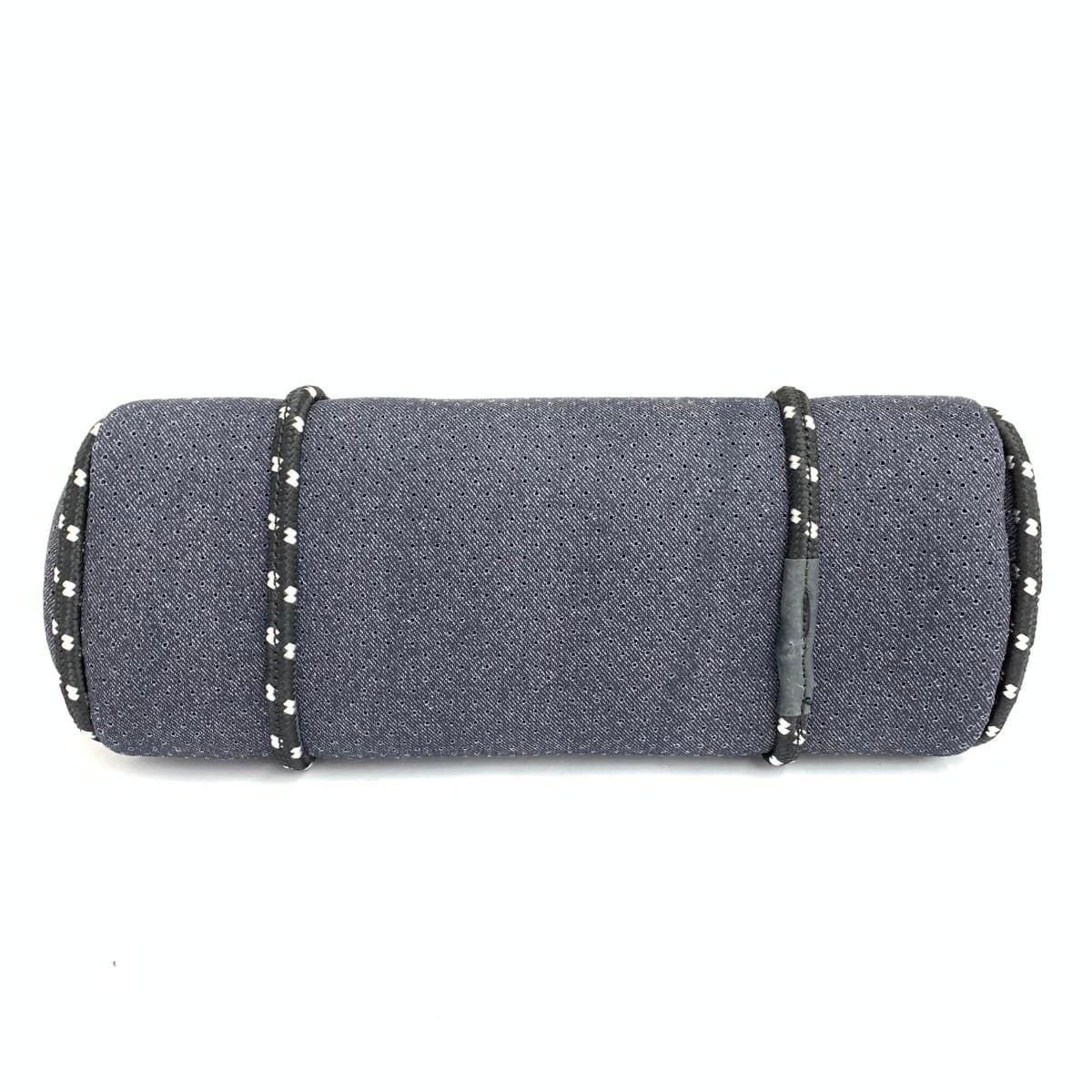 CURI BISCUI Tote Bag Unused Neoprene Black/Navy for Women 5