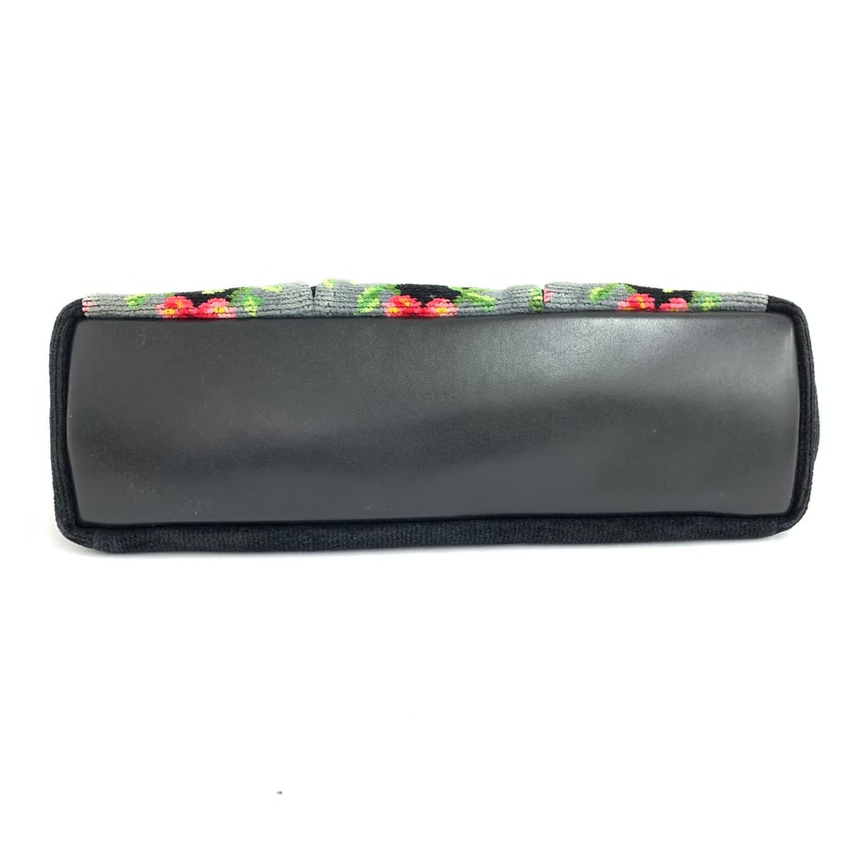 FEILER Tote Bag Floral Pattern Chenille Weave Black Ladies 5